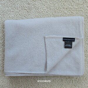 NWOT Cozee Cashmere Travel Wrap Light Tan Scarf